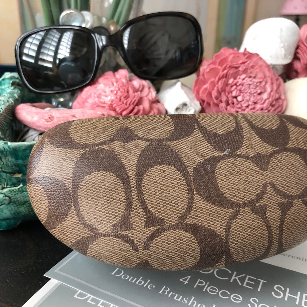 DESIGNER SUNGLASSES WITH MATCHING CASE